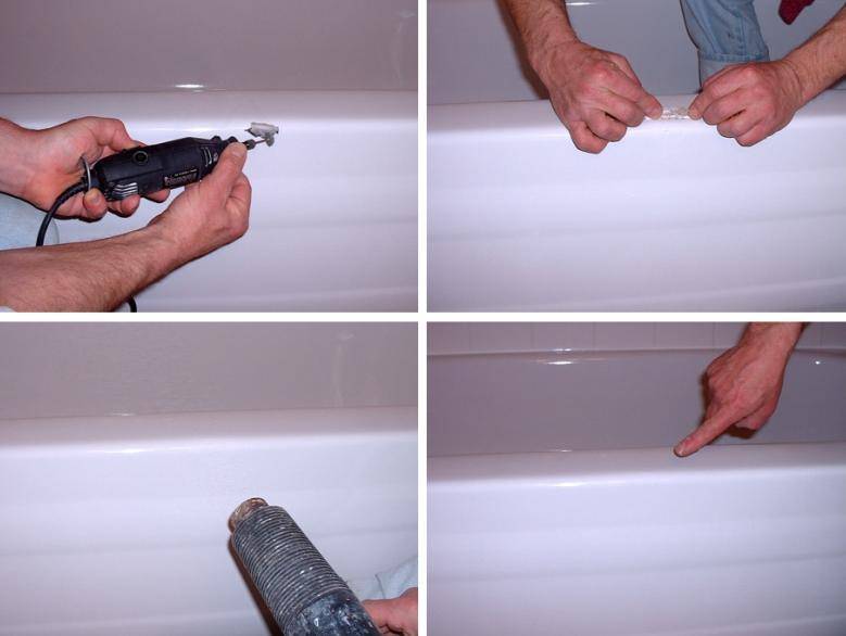 Как отремонтировать чугунную ванну своими руками?
