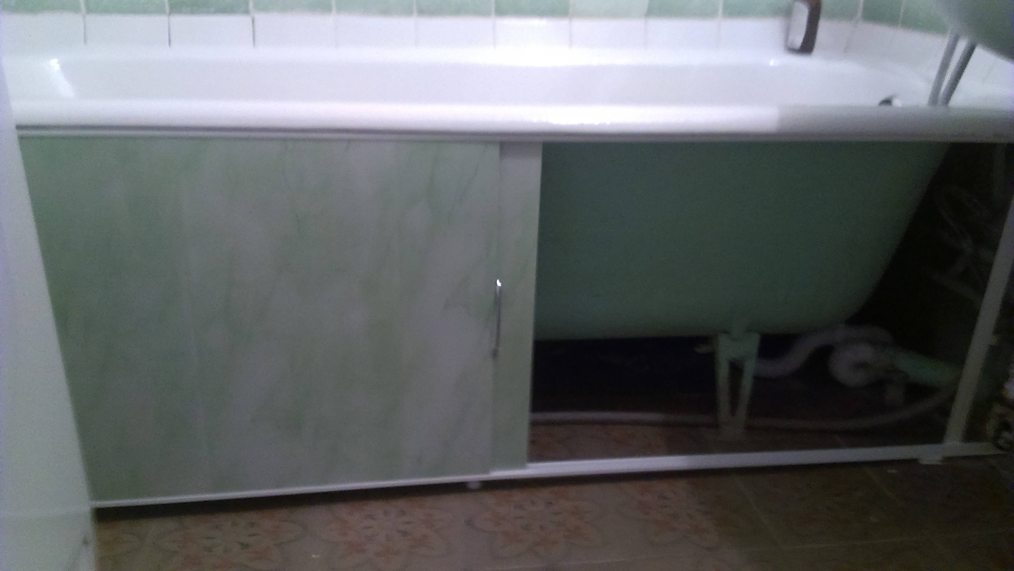 Как закрыть под ванной пластиковыми панелями - инженер пто