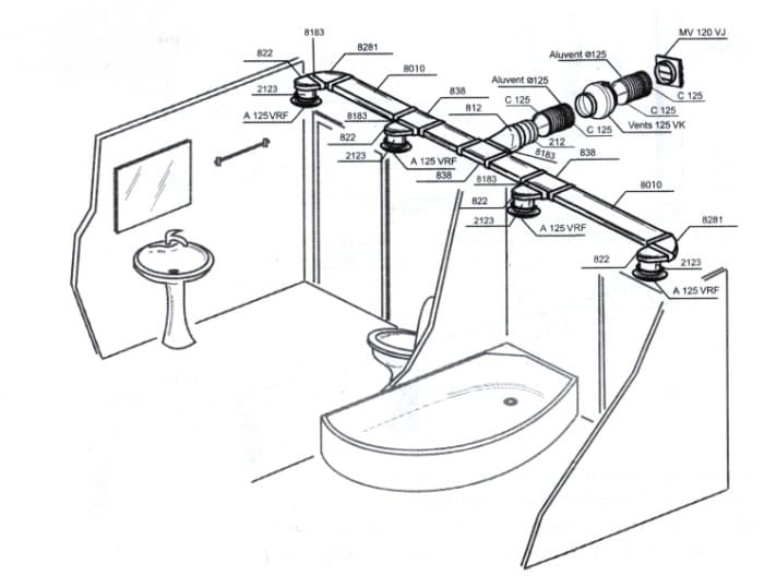 Схемы подключения вентилятора в ванной — ошибки и правила установки выключателя вытяжки в санузле