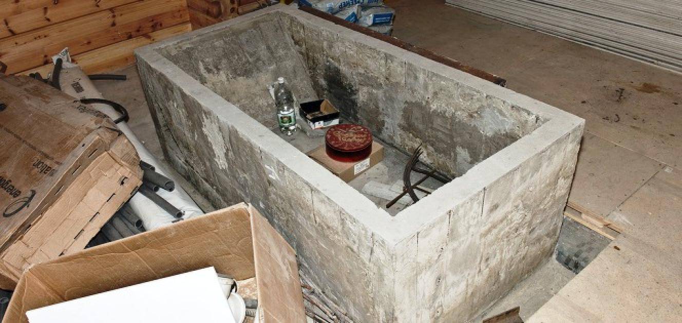 Ванна из бетона. Индивидуальный подход к дизайну ванной комнаты
