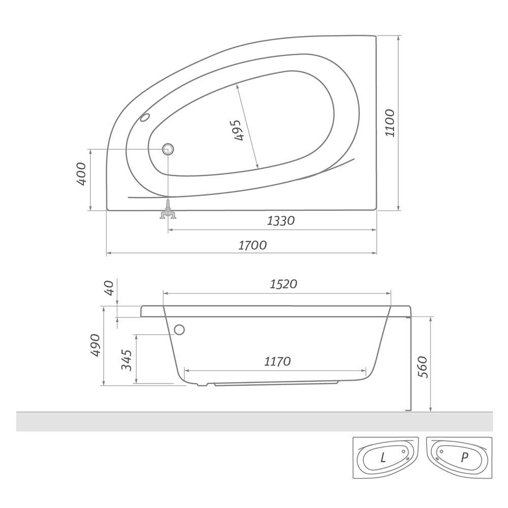 Ванны акриловые угловые асимметричные: правильно подбираем и определяем размеры, какая должна быть ванна акриловая угловая асимметричная