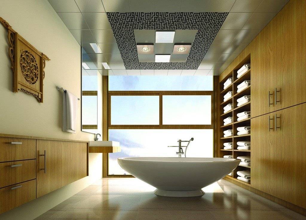 Какой потолок для ванной комнаты лучше выбрать - выборпрост.ру