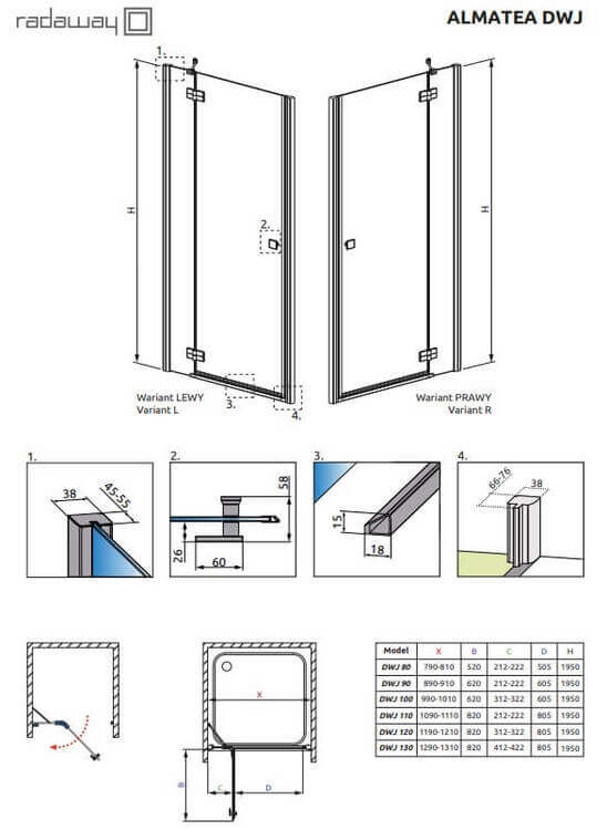 Душевая кабина без дверей: 17 современных идей (+фото) | дизайн и интерьер ванной комнаты