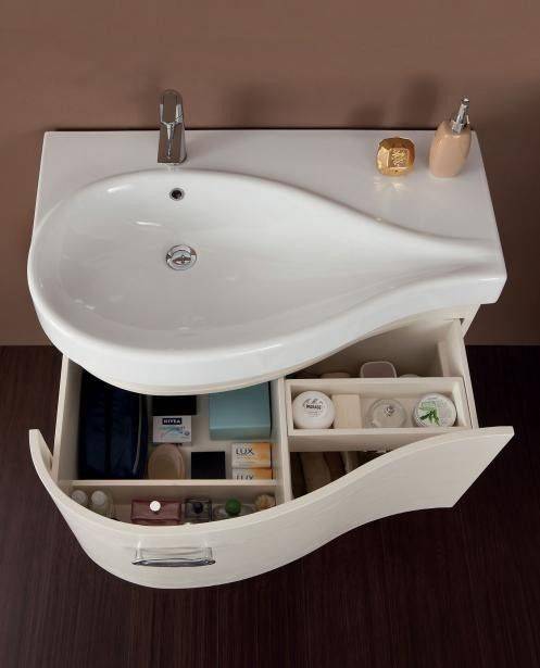 Нестандартная мебель для ванной. варианты форм и возможности мебели под заказ