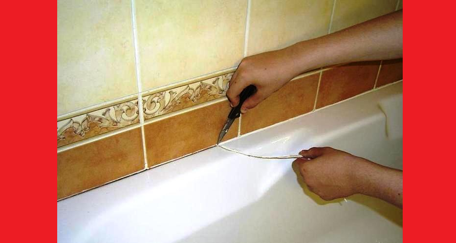 Как и чем можно заделать щель между ванной и стеной, варианты закрытия стыка