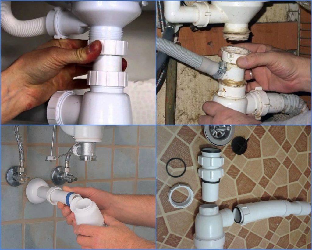 Как установить сифон на ванну: пошаговая инструкция установки и замены своими руками, видео
