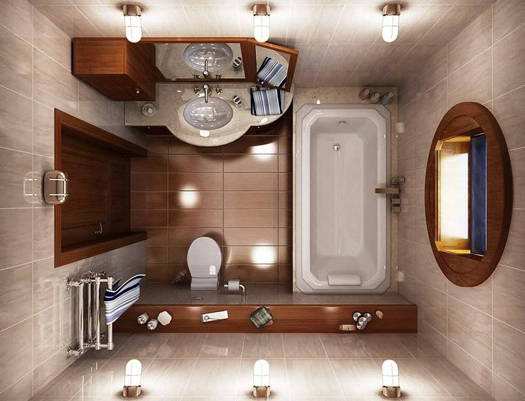 20 примеров грамотного интерьера маленькой ванной комнаты в современном стиле