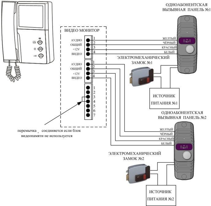 Подключение электромагнитного замка: инструкция с фото