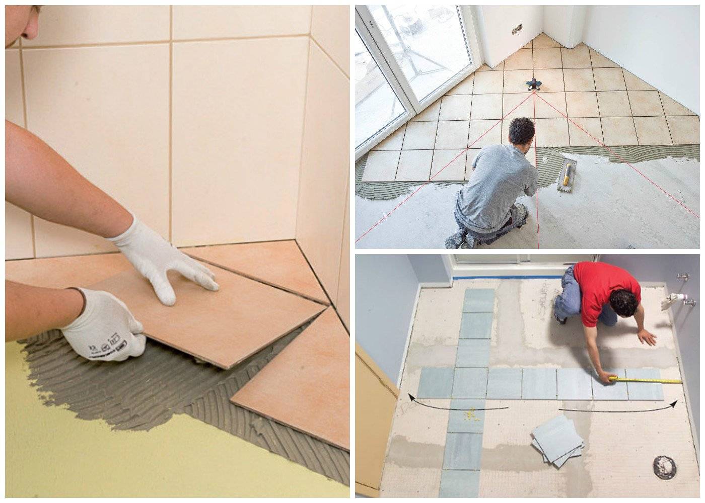 Как положить плитку на плитку в ванной на пол и стены - пошаговая инструкция