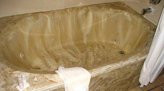 Ванна эстет из литьевого мрамора - особенности материала, плюсы и минусы