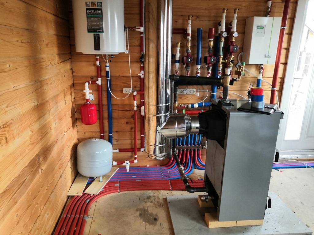 Устройство системы водяного отопления в загородном доме