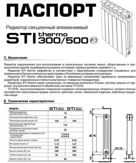 Алюминиевые радиаторы отопления (50 фото): технические характеристики и виды - happymodern.ru