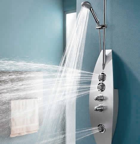 Душевая панель - как выбрать лучший тип душевой панели? | дизайн и интерьер ванной комнаты