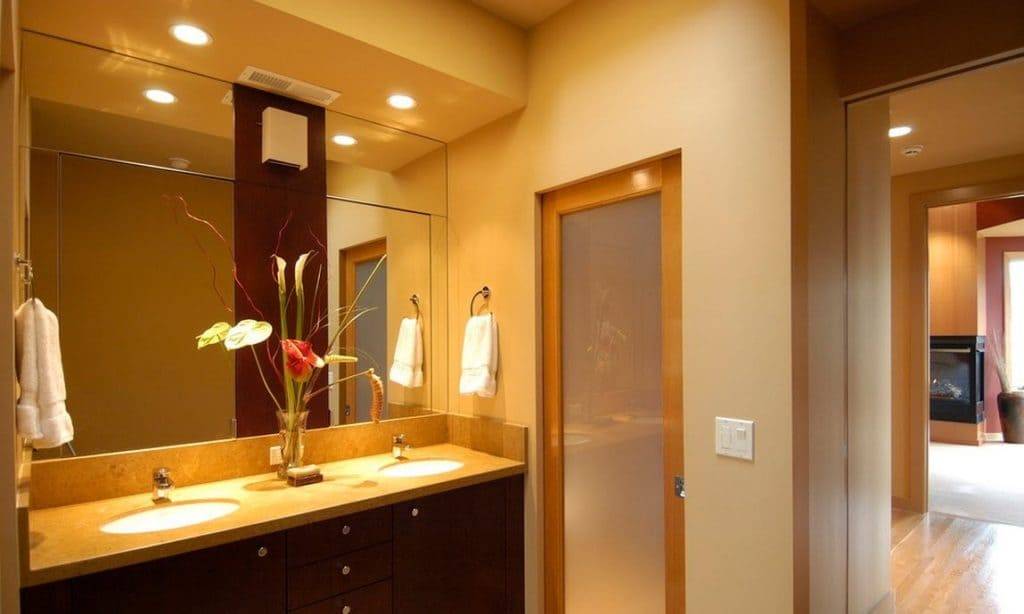 Двери для туалета и ванной комнаты (44 фото): особенности установки, подбор конструкции и материалов - happymodern.ru