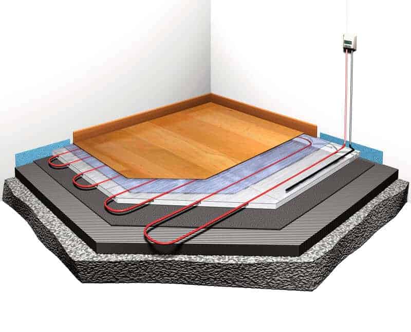 Как правильно укладывать плитку на водяной теплый пол?