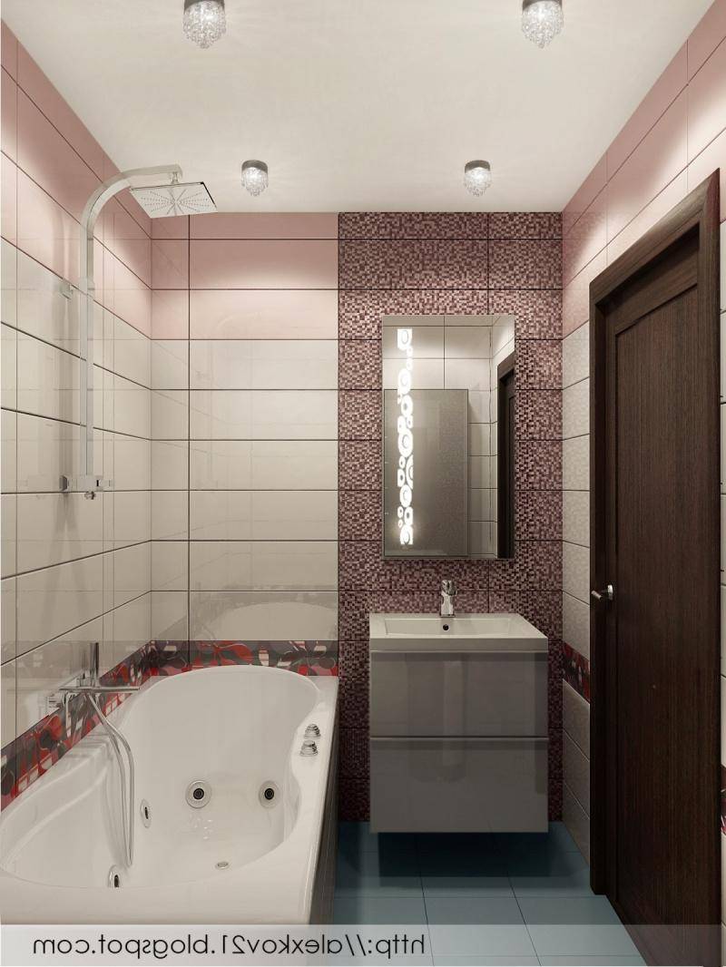 Ванная комната в панельном доме. Обзор облицовочных материалов и рекомендации по перепланировке