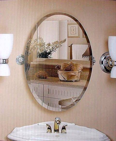 Зеркало в ванную комнату - 100 фото идей