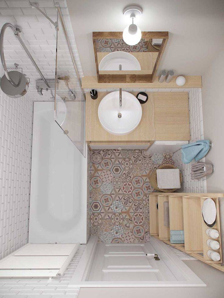 Дизайн ванной комнаты в квартире: от 4 до 8 кв. м