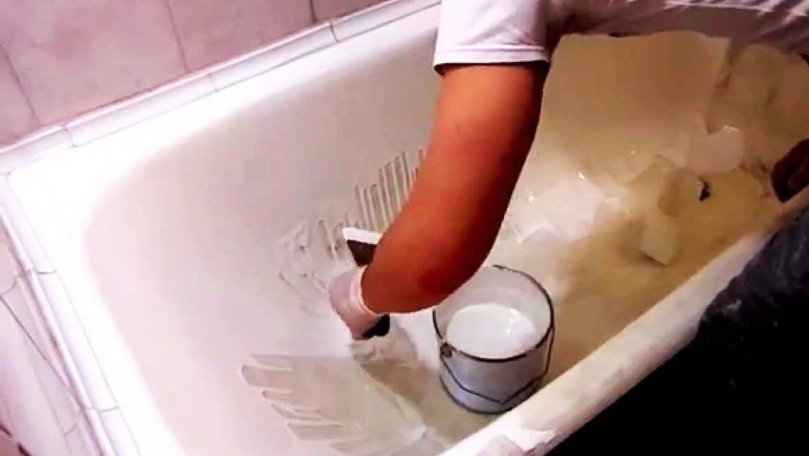 Как покрасить ванну своими руками