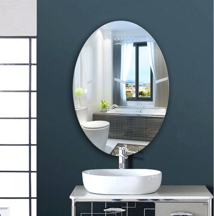 Зеркало в ванную комнату - правила дизайна интерьера (66 фото)