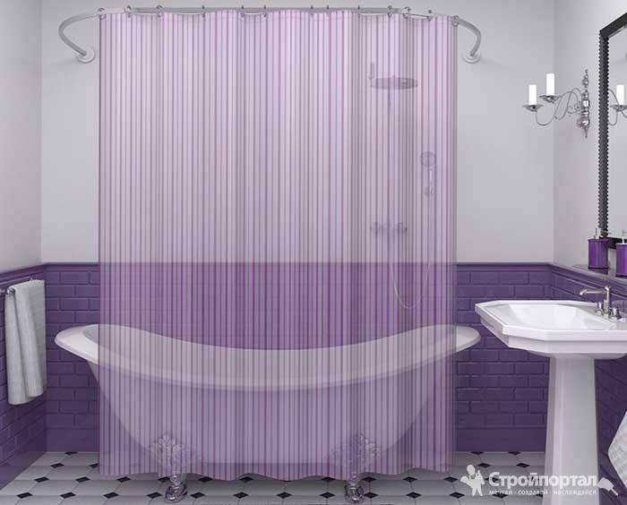 50 + видов стеклянных шторок для ванной с фото