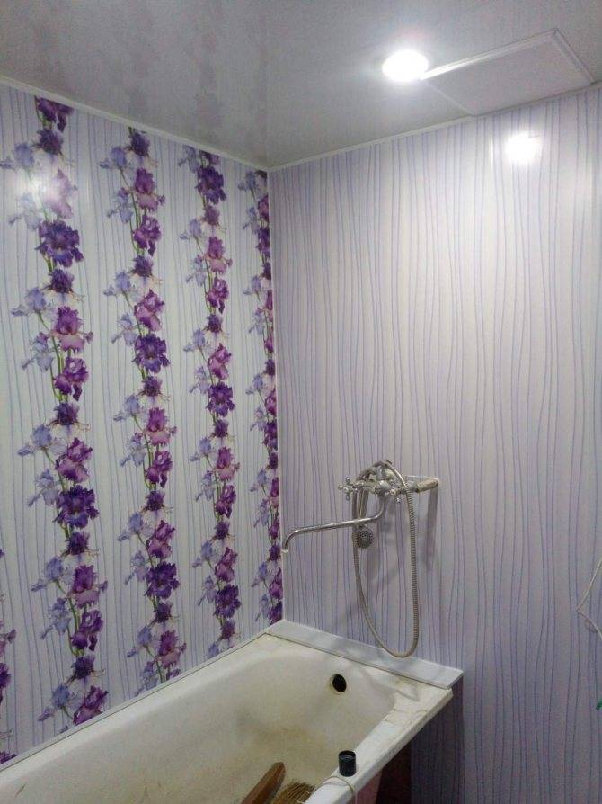 Обшивка ванной комнаты пвх панелями своими руками - подробный рассказ + фото!