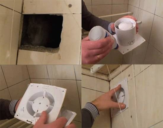 Как сделать вентиляцию в туалете и ванной правильно: своими руками установить и подключить принудительную вытяжку по схеме и элементы системы в частном доме
