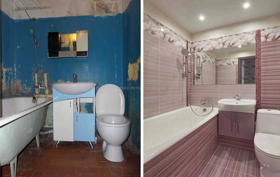 С чего начать ремонт ванной комнаты в новостройке? очередность работ