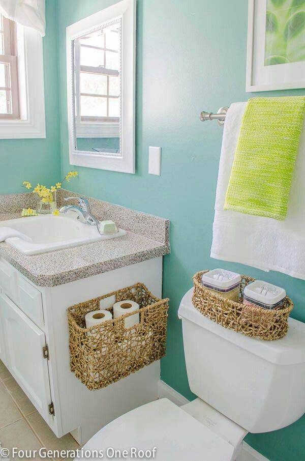 Удобное хранение в ванной комнате: используем стены на всю катушку!