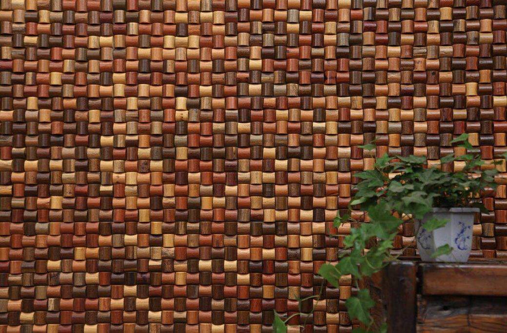 Деревянная мозаика для стен: варианты дизайна (50+ фото)