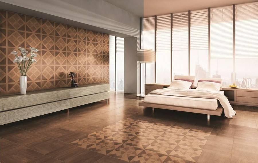 Плитка в спальне — необычные решения применения керамической плитки в интерьере спальни (топ-100 фото дизайна)