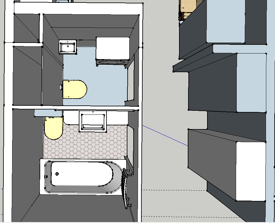 Дизайн и размер ванной комнаты в п44т. Варианты перепланировки и оформления