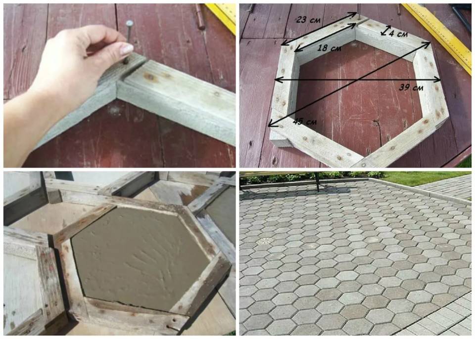 Формы для тротуарной плитки: как изготовить и сделать оригинальную тротуарную плитку (155 фото)