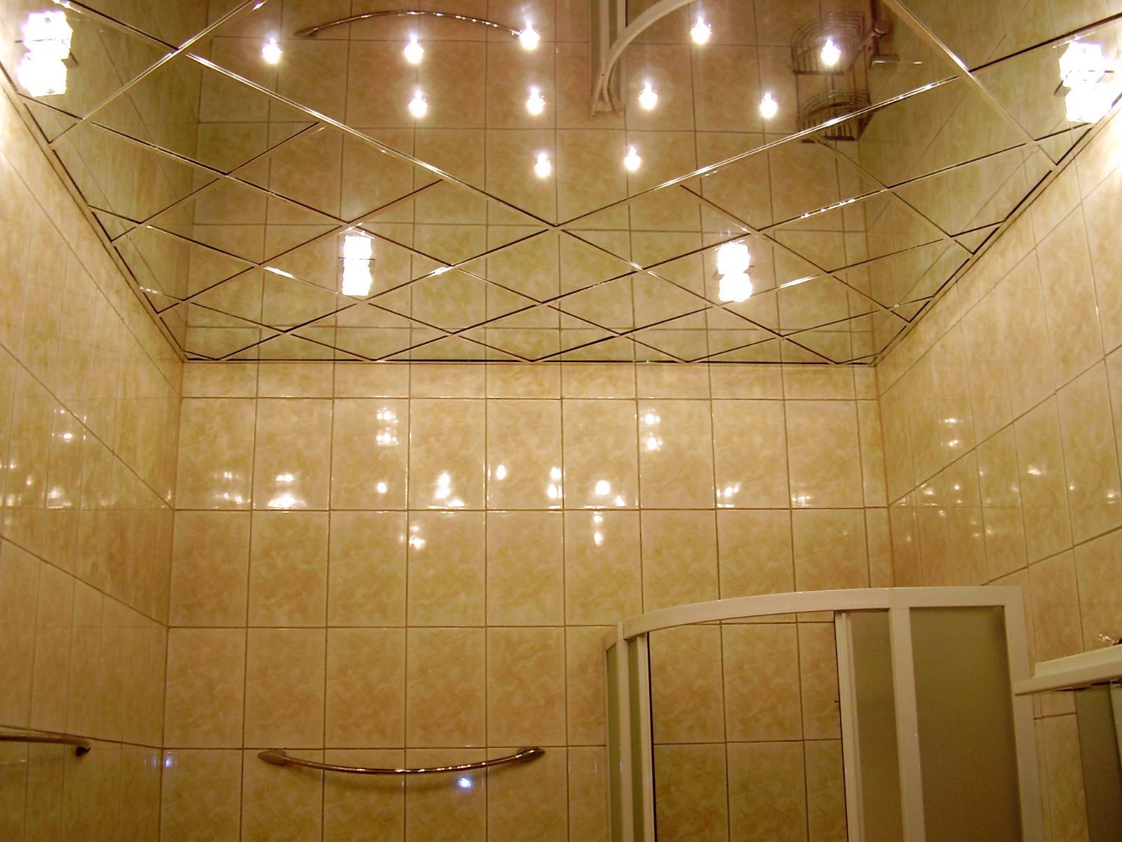 Подвесные потолки: обзор решений для ванной