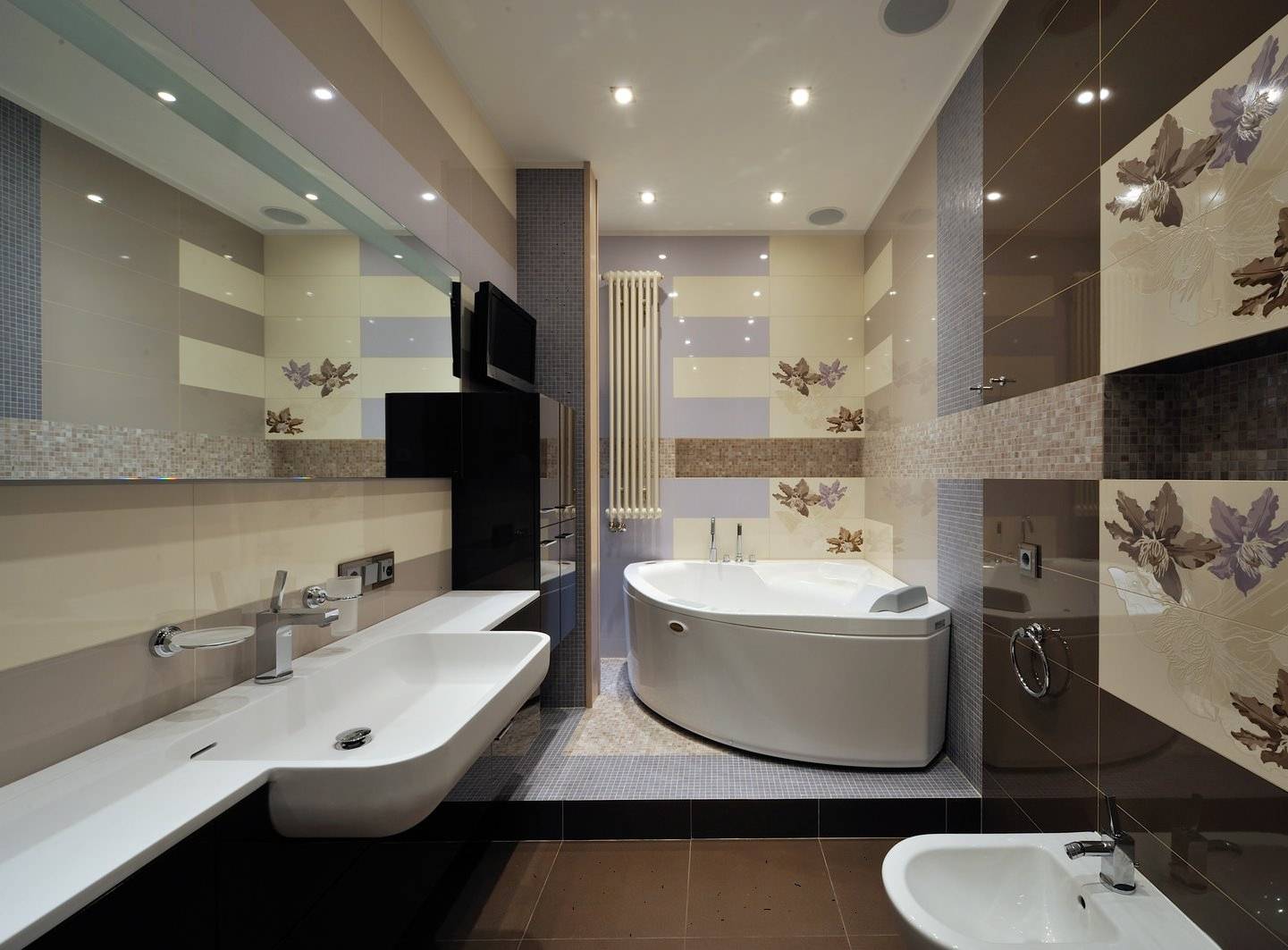 Дизайн интерьера ванных комнат 500+ фото