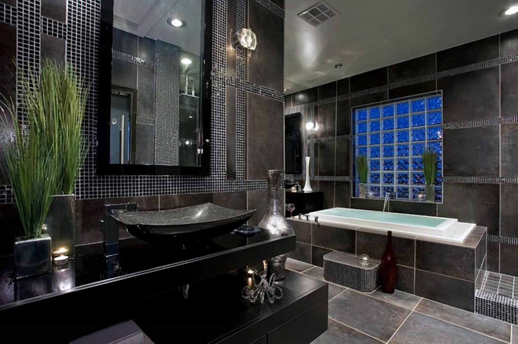 Современные и красивые интерьеры ванной комнаты