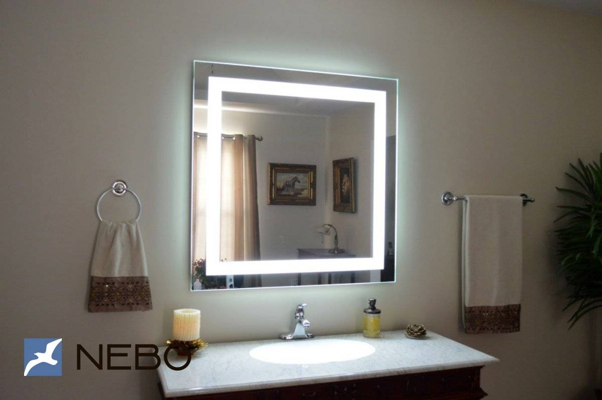 Стильные зеркала в интерьере ванной: фотопримеры