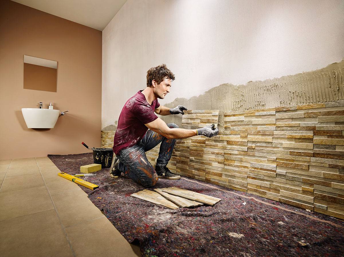 Как подготовить стену перед укладкой плитки? эффективная гидроизоляция ванной комнаты под плитку - все о строительстве