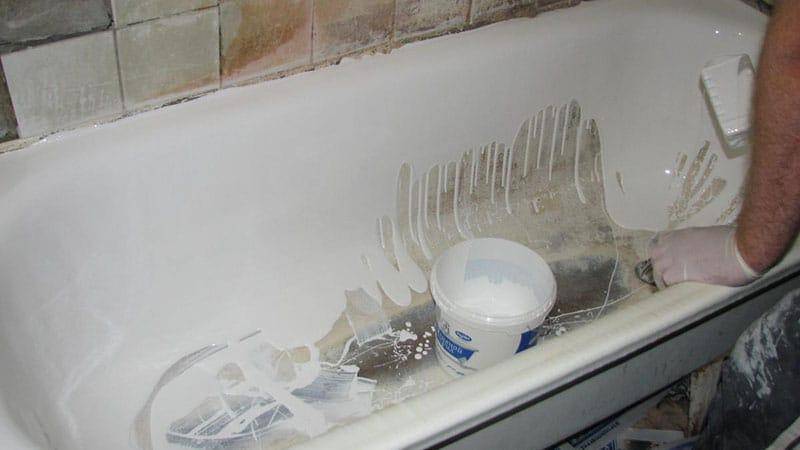 Как и чем покрасить ванну эмалью в домашних условиях?