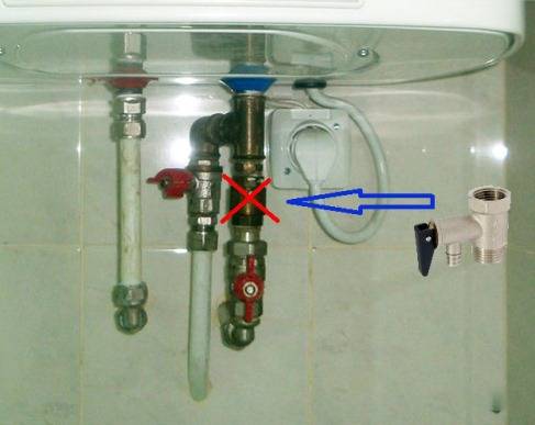 Для чего в водонагревателе нужен предохранительный клапан, принцип его работы, устройство, установка?