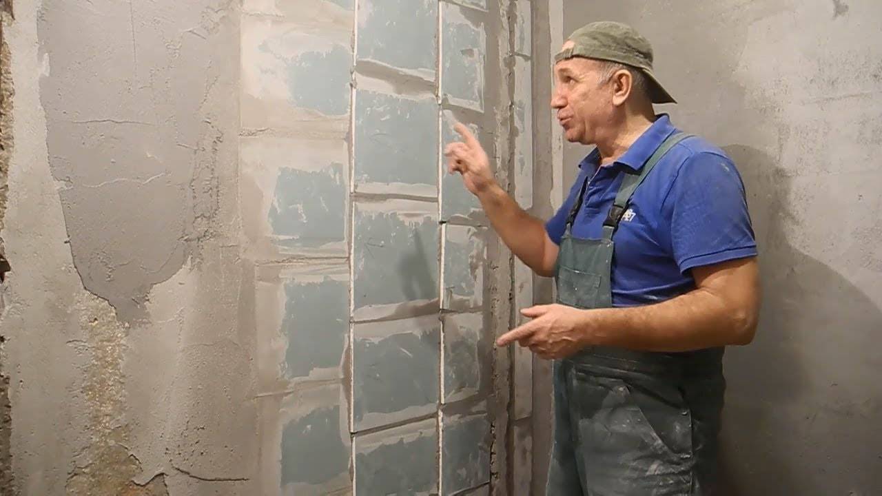 Укладка плитки на штукатурку - можно ли и как наносить на стены и пол