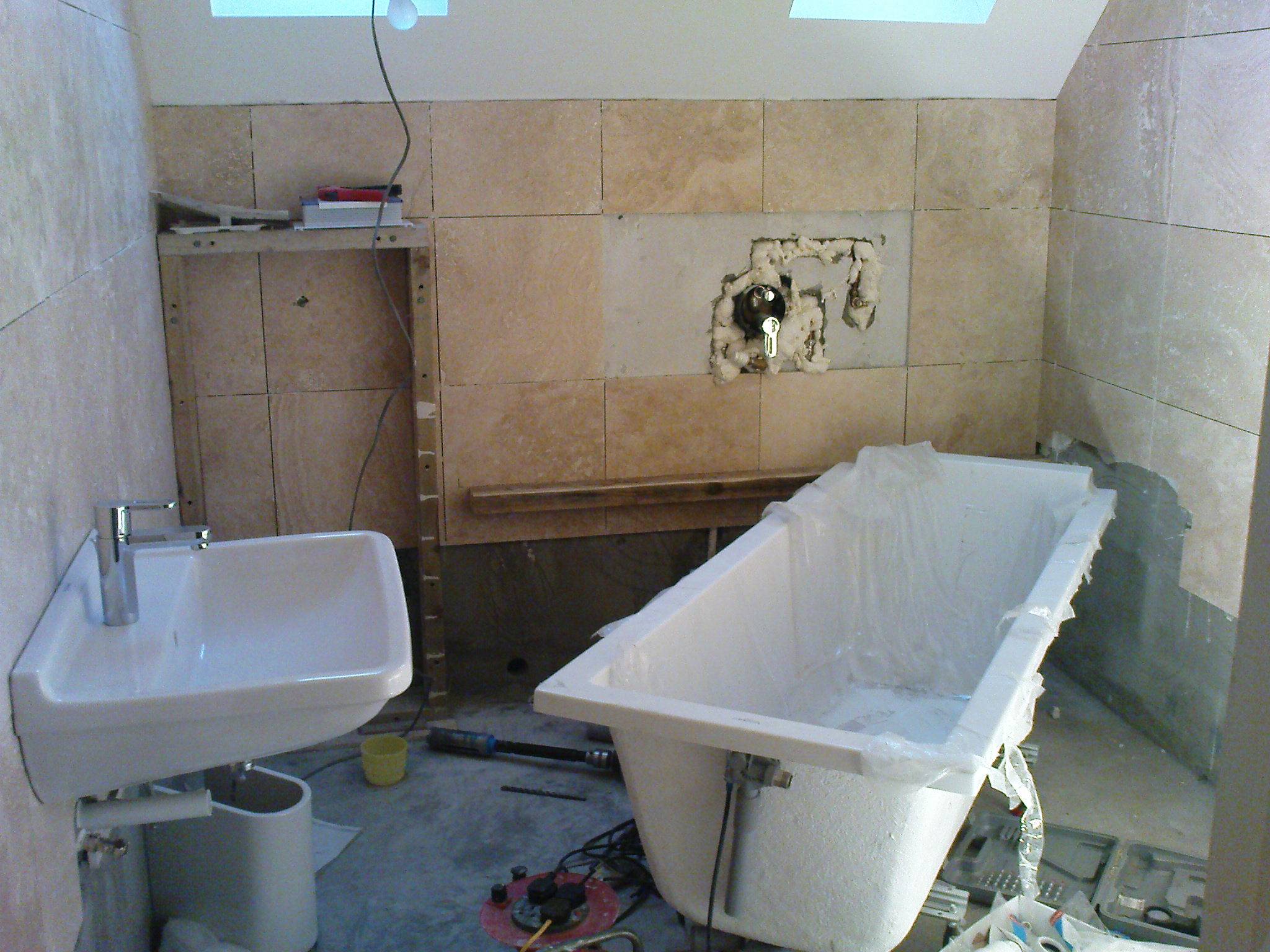 Правильная последовательность ремонта в ванной комнате