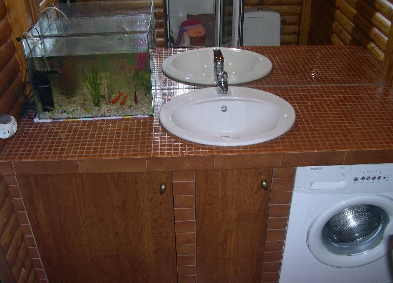 Накладная раковина на столешницу для ванной комнаты: виды, монтажные инструкции