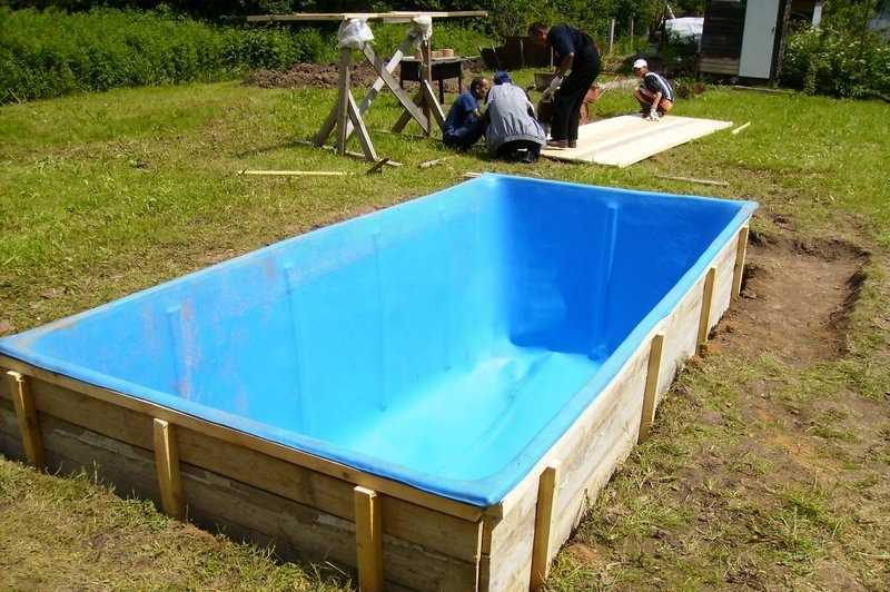 Строительство бассейна своими руками: пошаговая инструкция