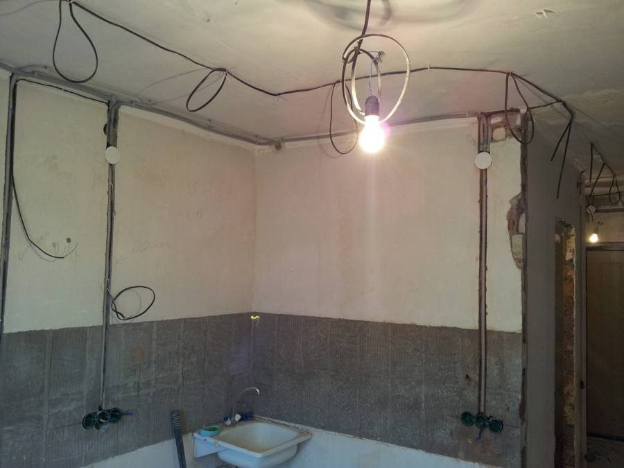 Электрика в ванной своими руками - правила монтажа электропроводки в ванных и душевых