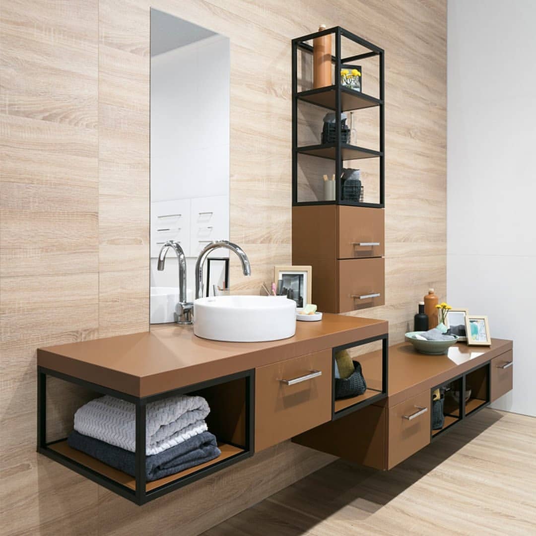 Мебель для ванной комнаты: советы по выбору элементов мебели и примеры интерьерного оформления
