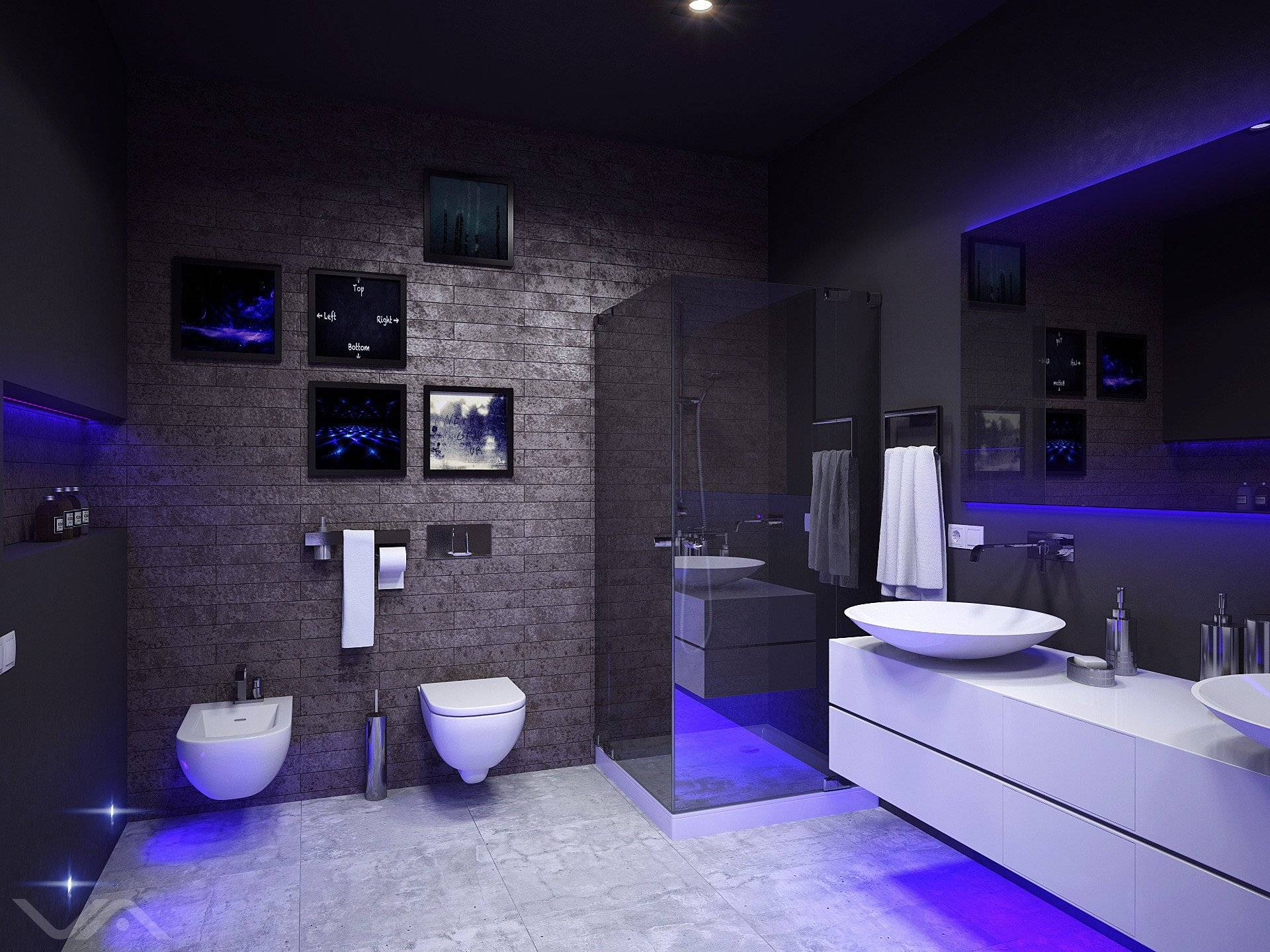 Ванная в стиле хай-тек — новинки интерьера и проектирование ванной в современном стиле (75 фото)