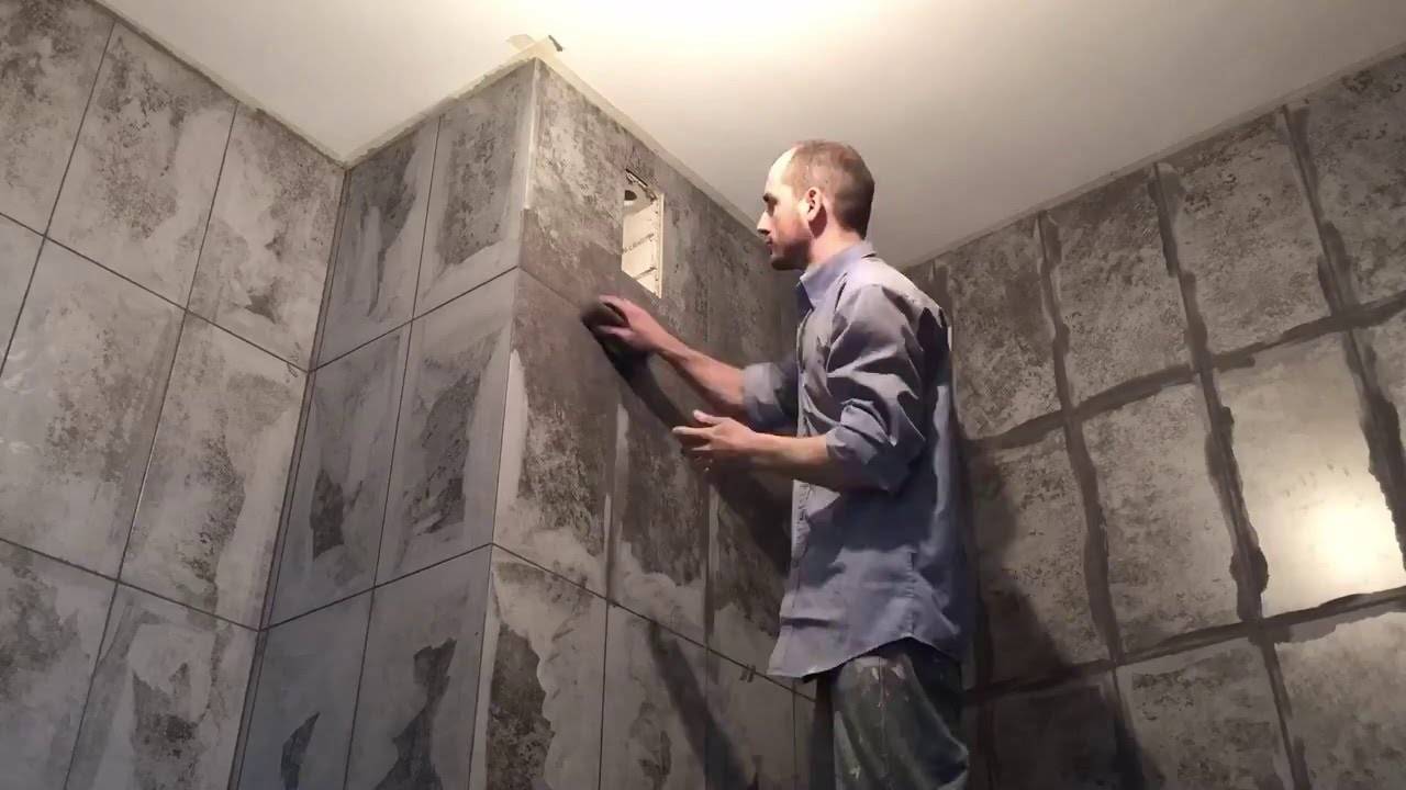 Как правильно фуговать плитку в ванной