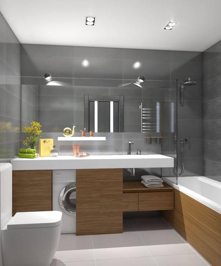 Ванная комната в стиле минимализм: выбор плиток, фото, варианты дизайна