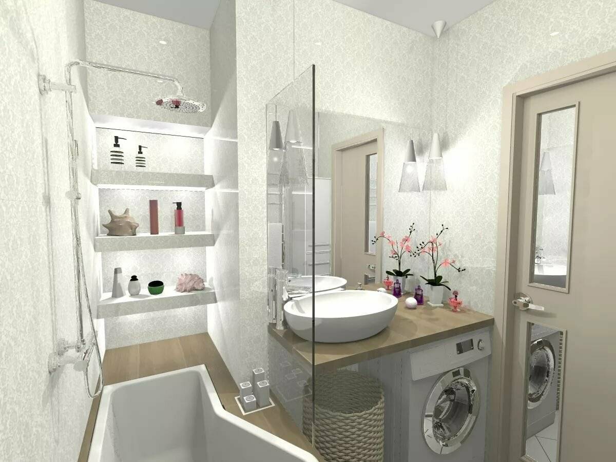 Как обустроить маленькую ванную комнату + 120 фото-идей дизайна | 5domov.ru - статьи о строительстве, ремонте, отделке домов и квартир